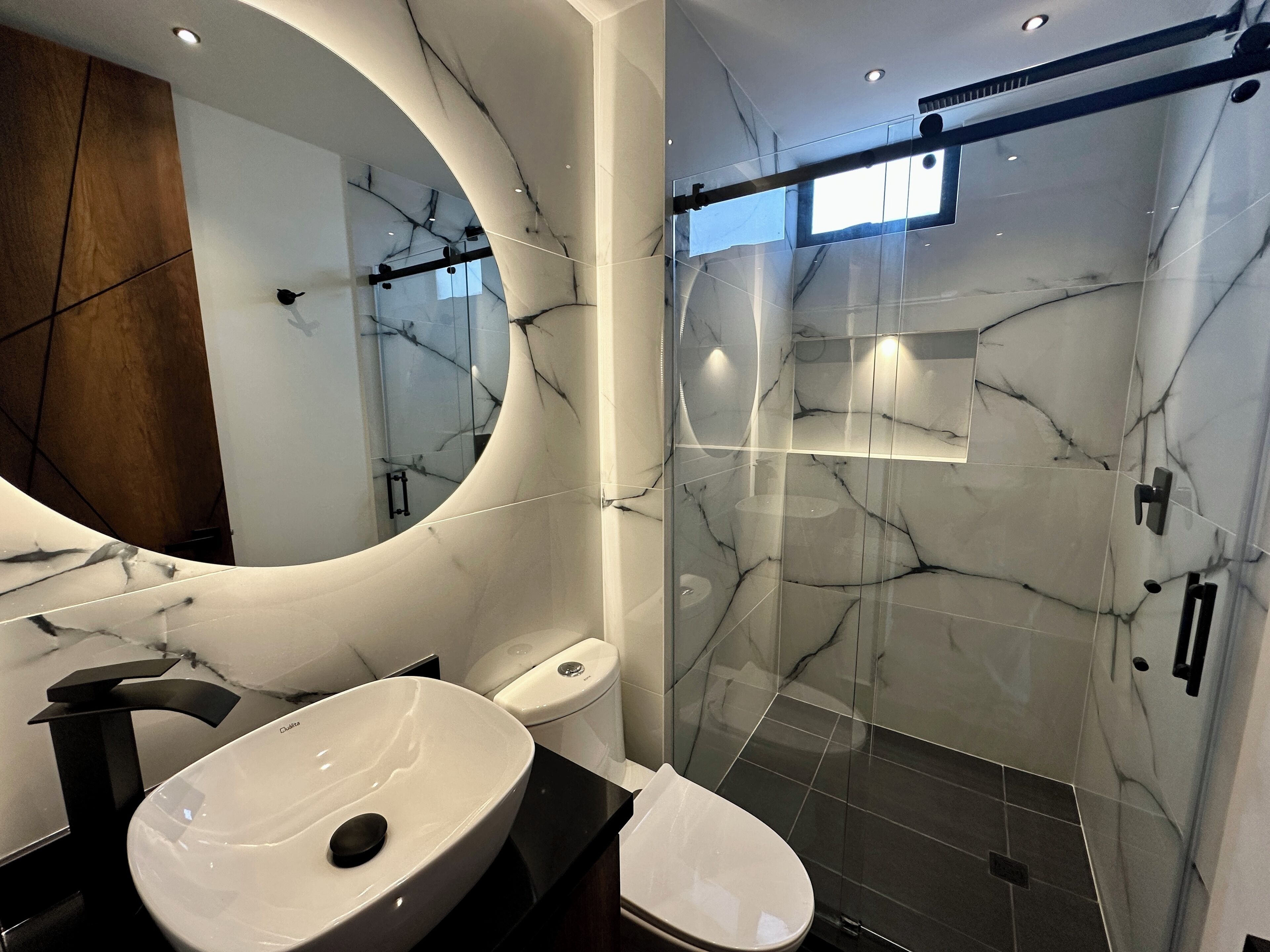 Dusche, Handtücher