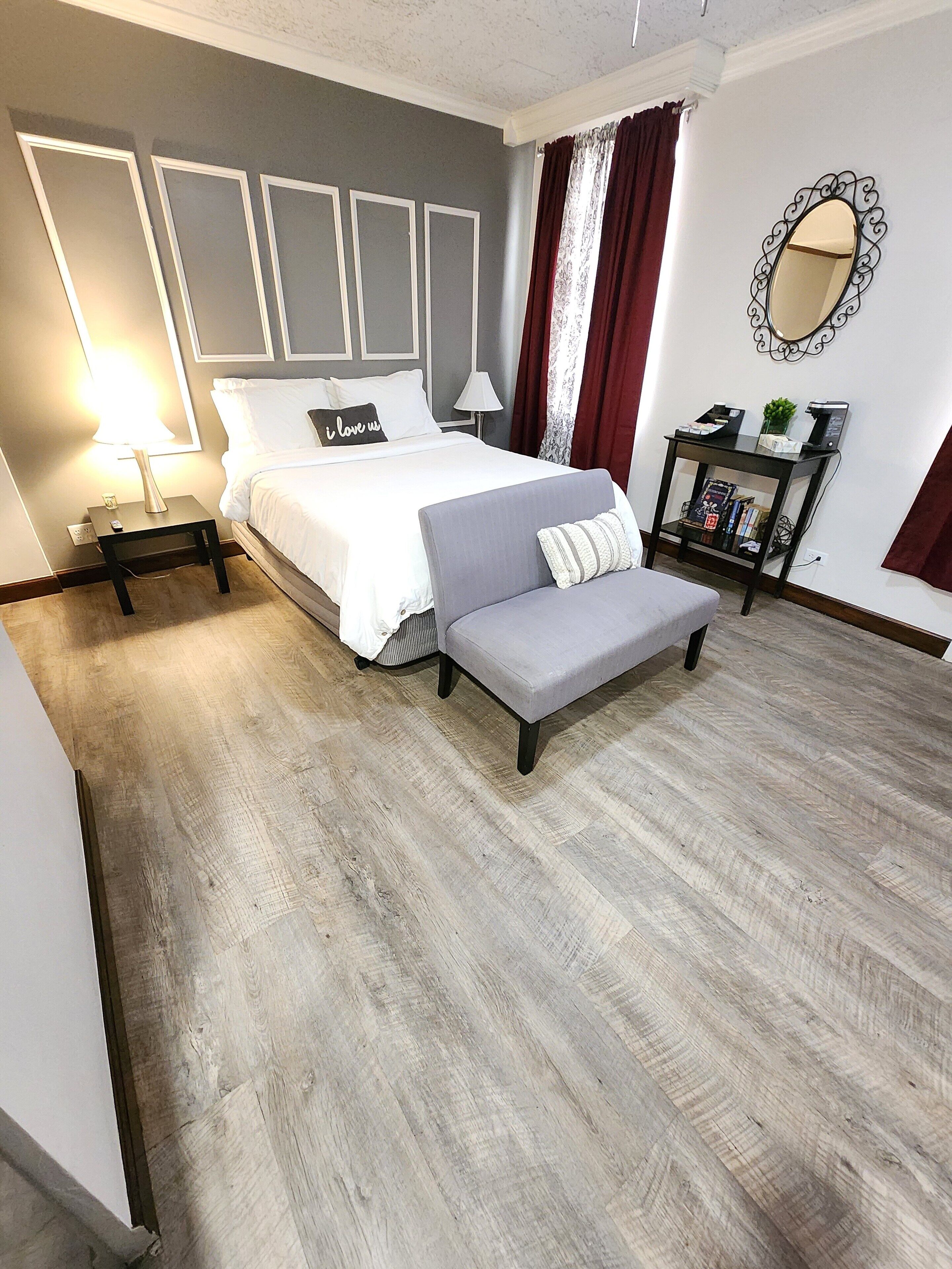 Deluxe-suite - byudsigt | Strygejern/strygebræt, gratis Wi-Fi, adgang for kørestole