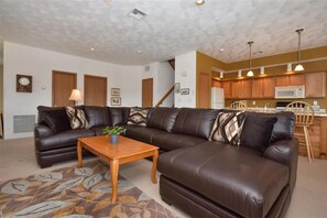 Télévision, cheminée