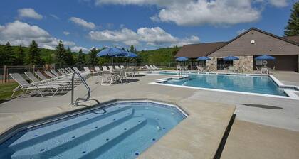 Rustic Luxe 4BR Condo | Fireplace, Deck + Pools