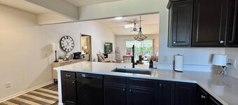 Walk to Brownwood Paddock Square, Golf cart included, open floor plan w/ updates