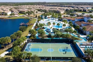 Sports court - Windsor 5BR Villa w/ Pool – Near Disney (Kissimmee)