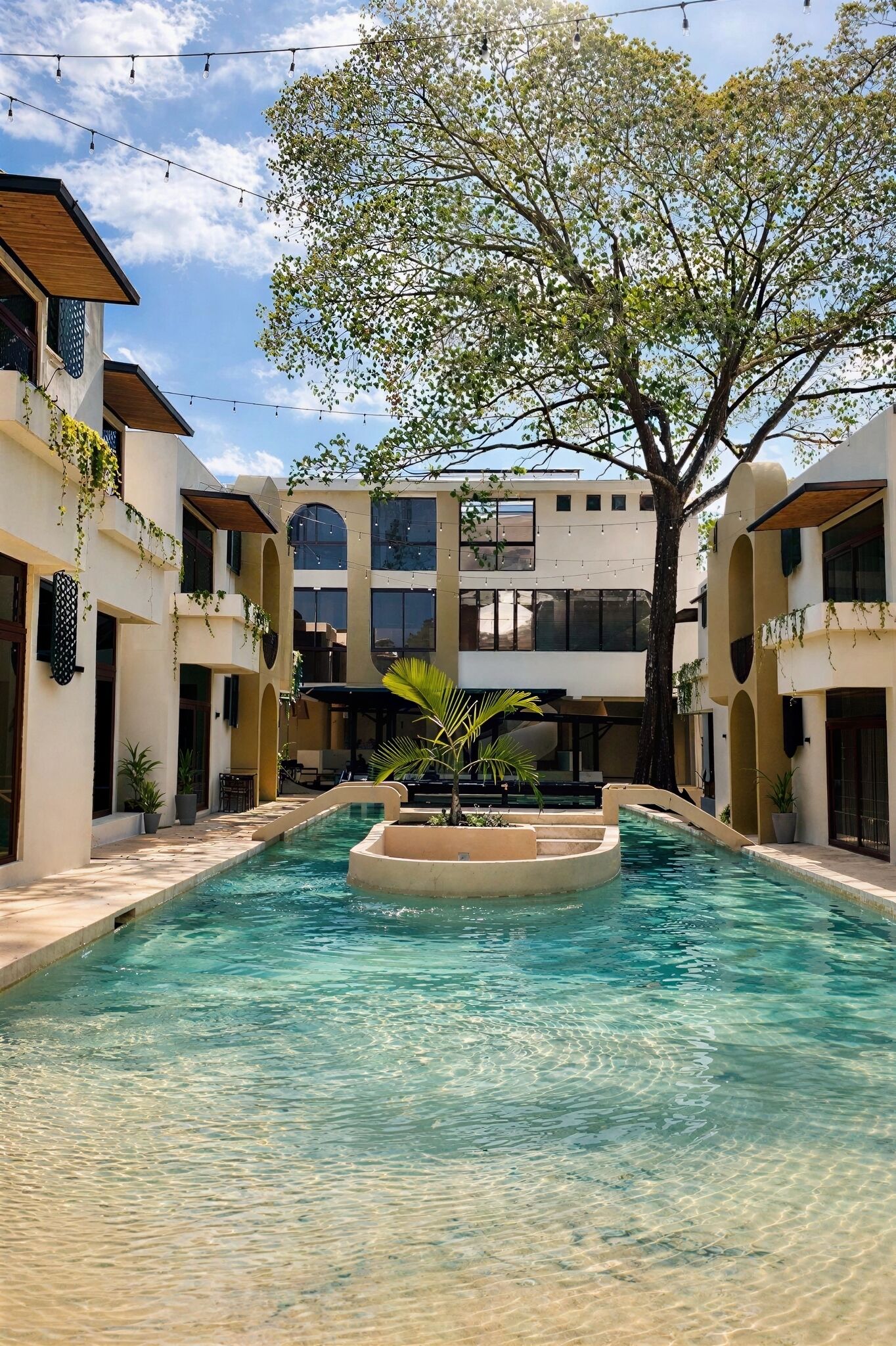 Alberca al aire libre 