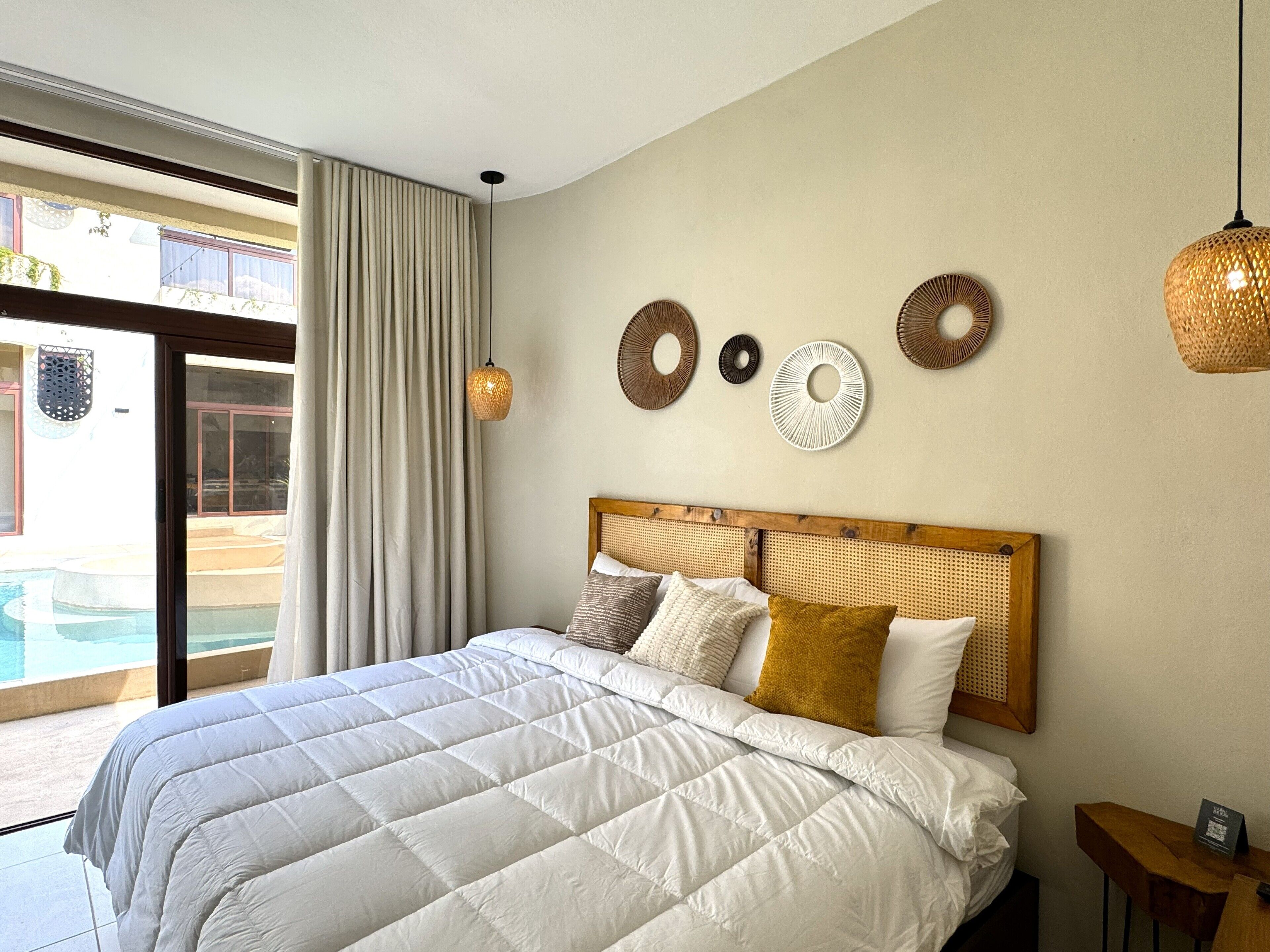 In-room safe, blackout curtains, iron/ironing board, free WiFi