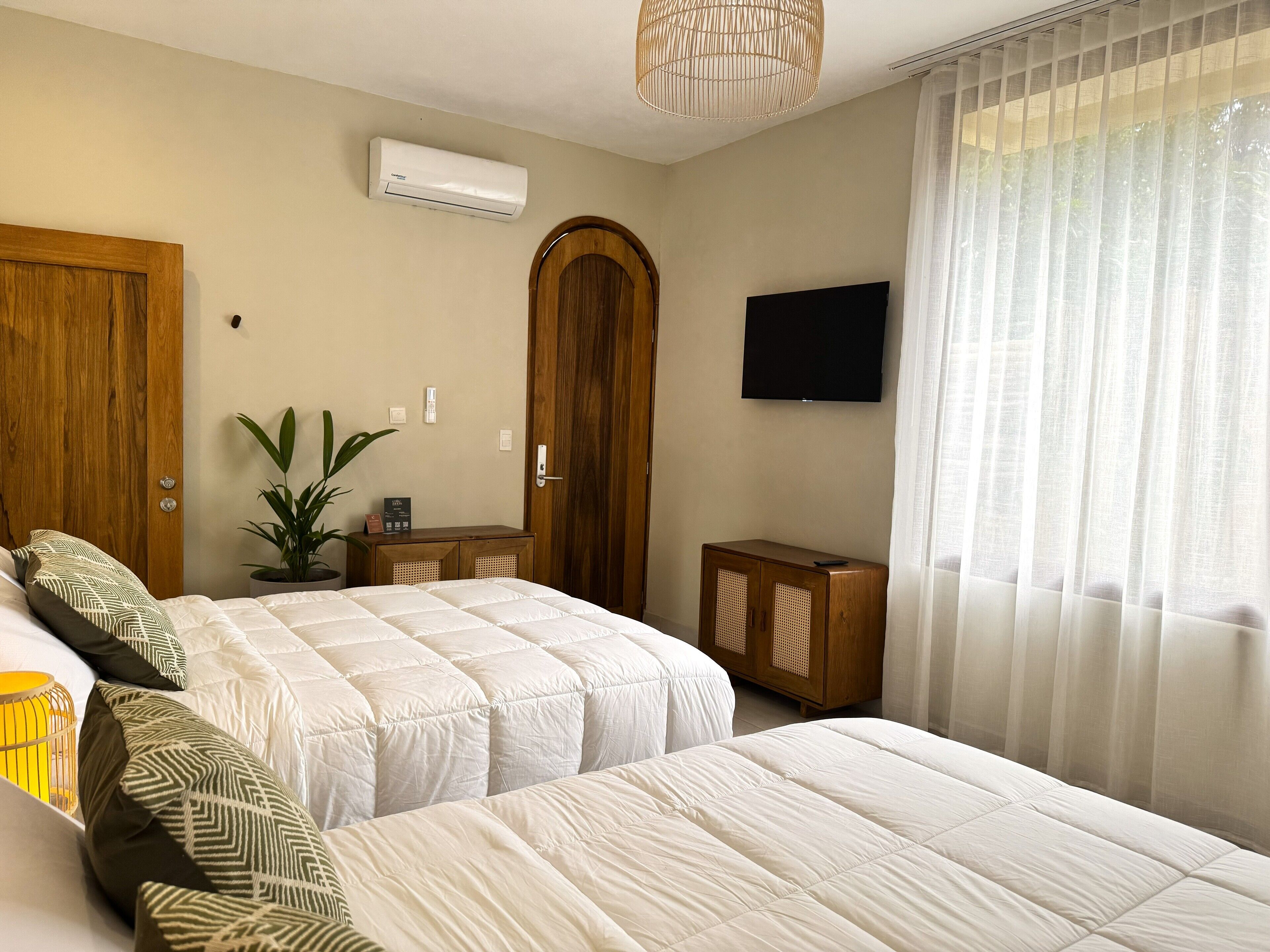 In-room safe, blackout curtains, iron/ironing board, free WiFi