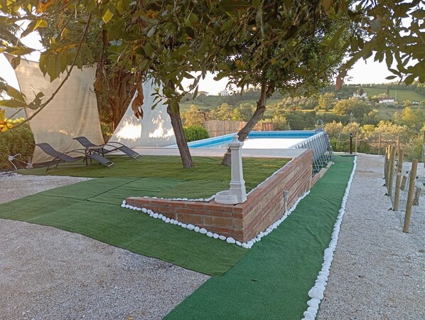 Property grounds - Casa Vacanze 'Natura Mia' with Private Pool, Wi-Fi, and Air Conditioning (San Miniato)