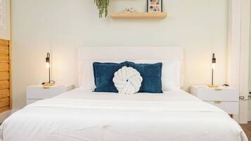 8 bedrooms, iron/ironing board, travel cot, WiFi