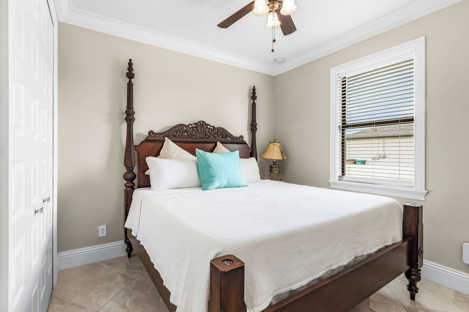 3 bedrooms, iron/ironing board, travel cot, WiFi