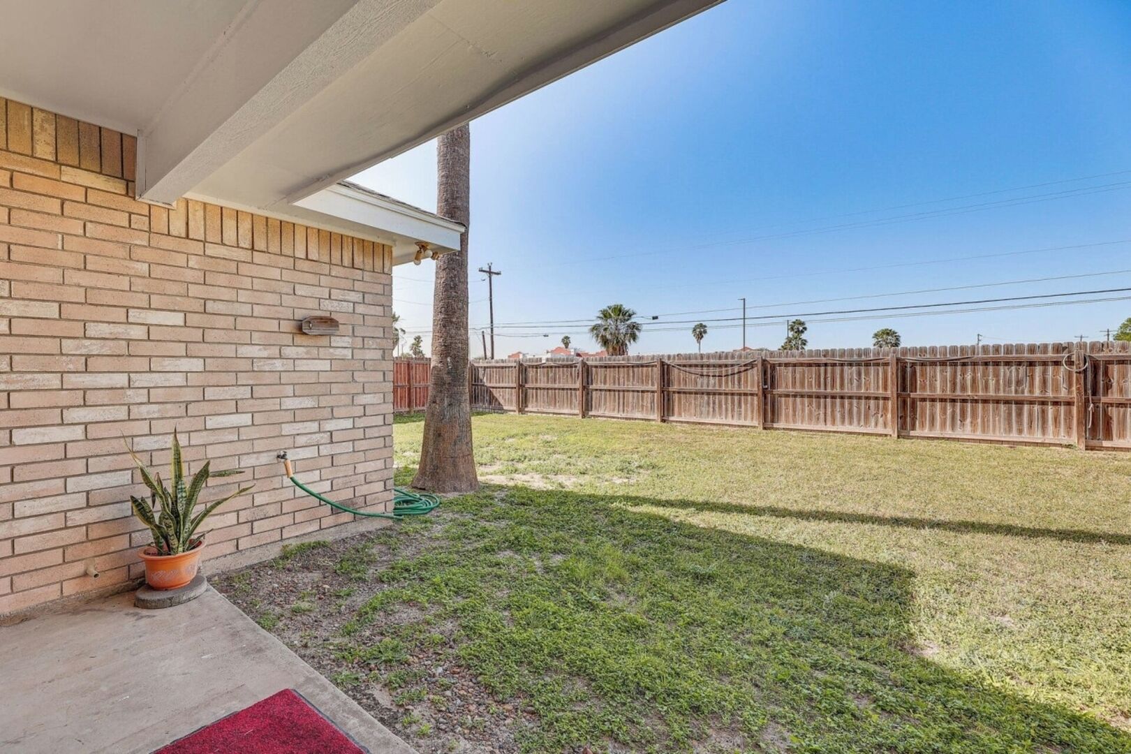 Enceinte de l’hébergement