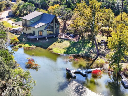 Lake Buchanan Stunning Views - 3 BR 3BA Fire Pit