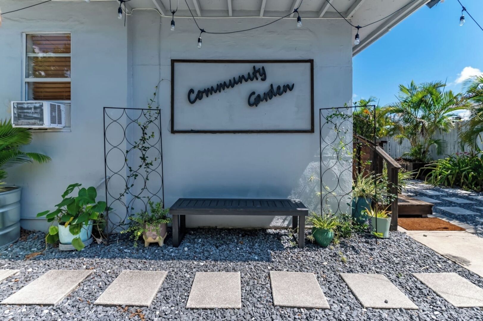 Overnattingsstedets uteområder