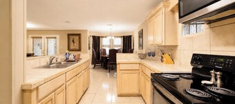Covered Patio • Grill • Fenced Yard • Near LaPlaza