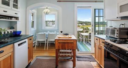 Elevated Fish & Ships on Canal: Walk to Beach,Park