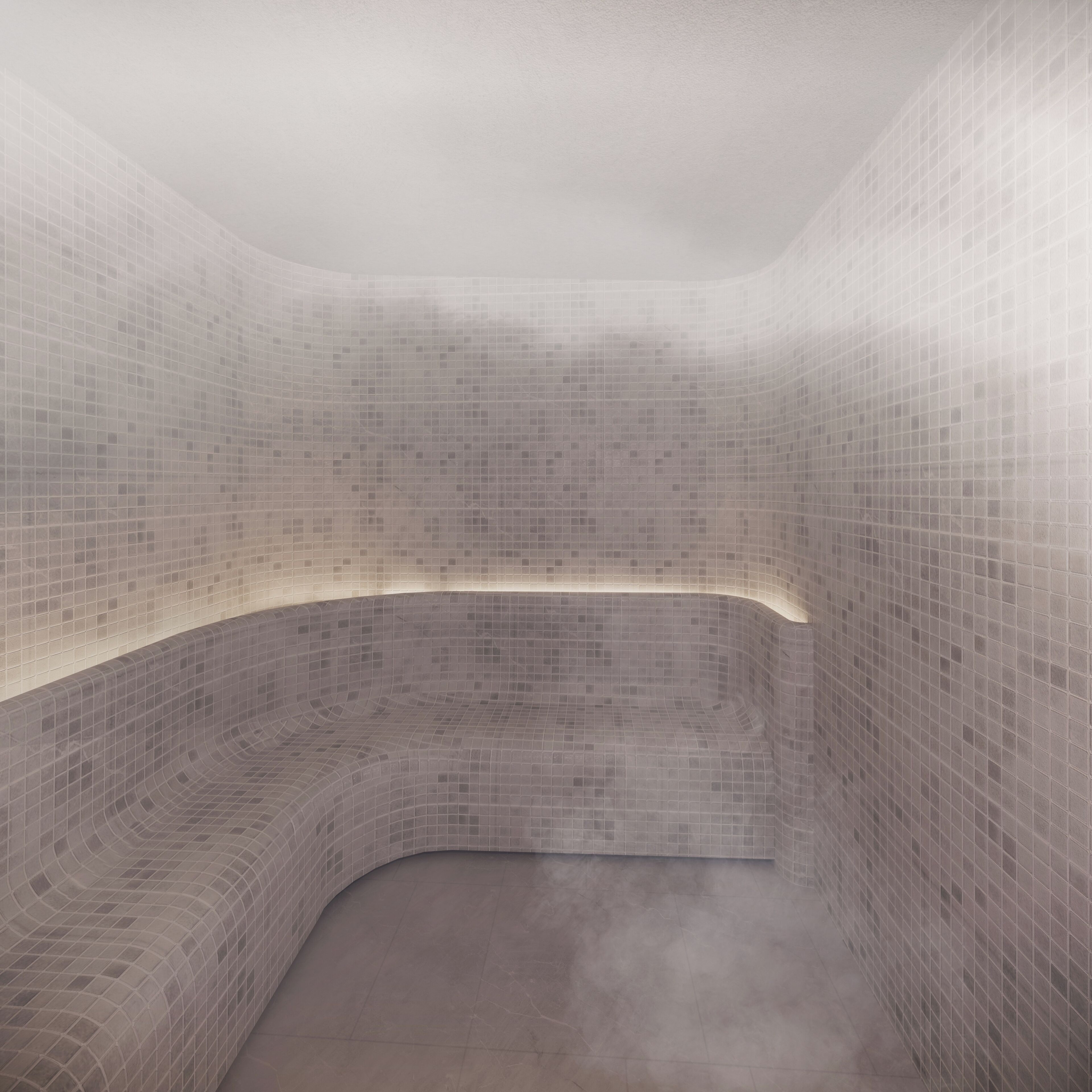 Outdoor treatment areas, steam room, hot springs, Turkish bath