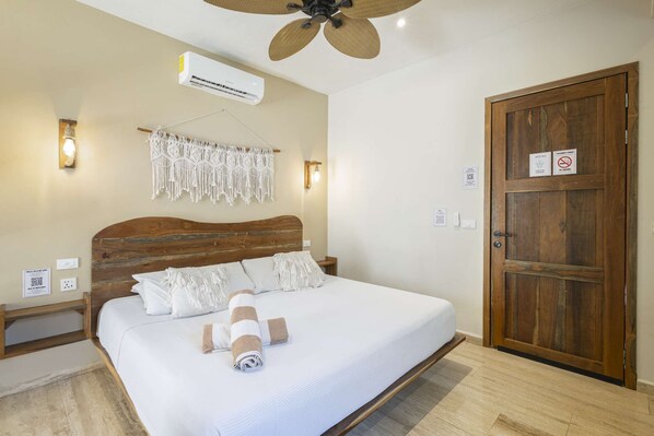 1 室のベッドルーム、アイロン / アイロン台、WiFi、ベッドシーツ