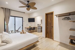 1 غرفة نوم ومكواة/لوح كي وواي فاي وملاءات أسرّة