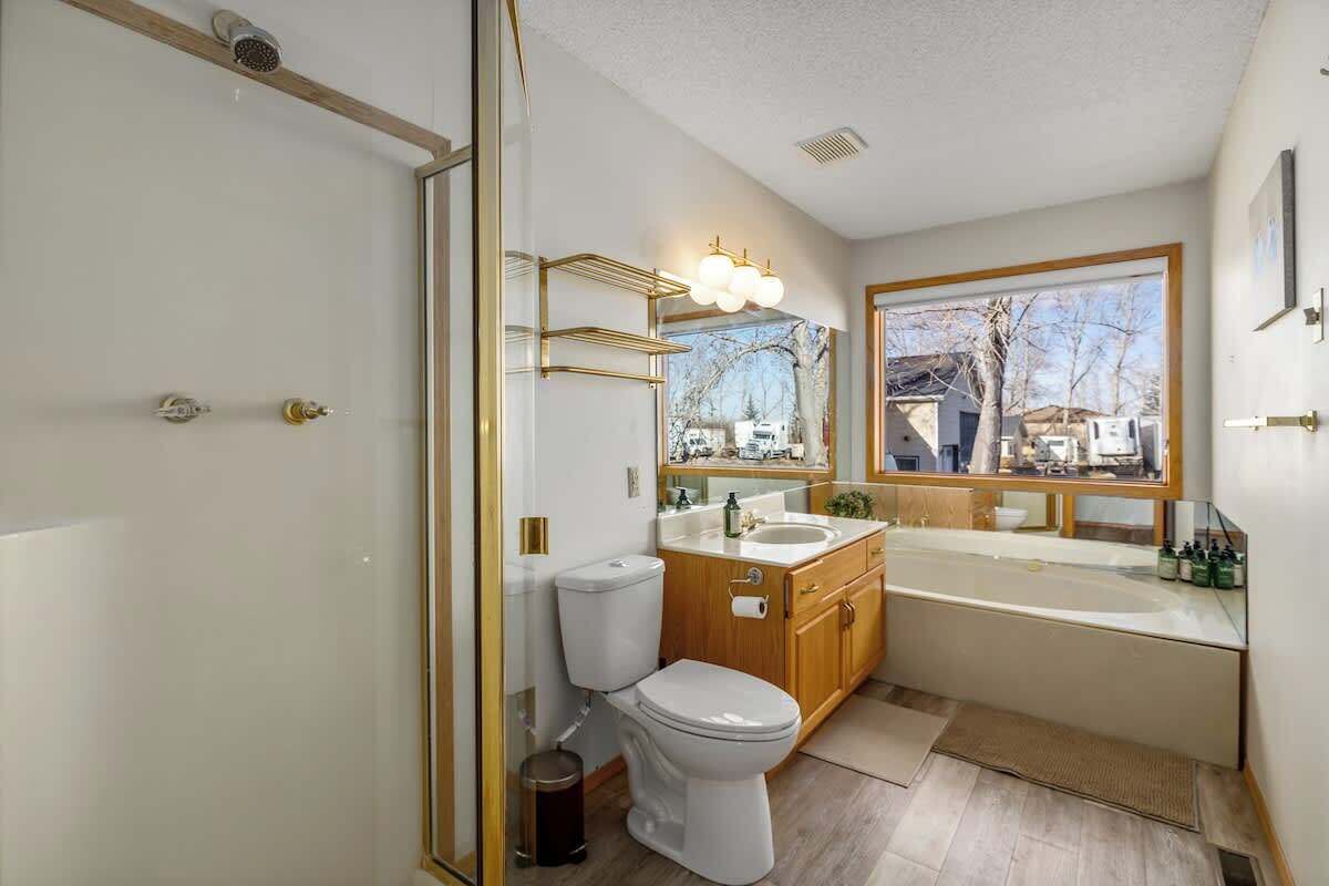 Shower, hair dryer