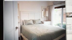 2 quartos, acesso à internet, roupa de cama