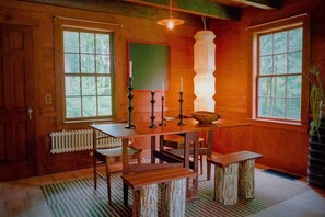 Dining - Creekside Catskills Cabin (Middleburgh)