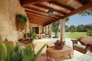 Terrace/patio - Villa Solivellas (Pollença)