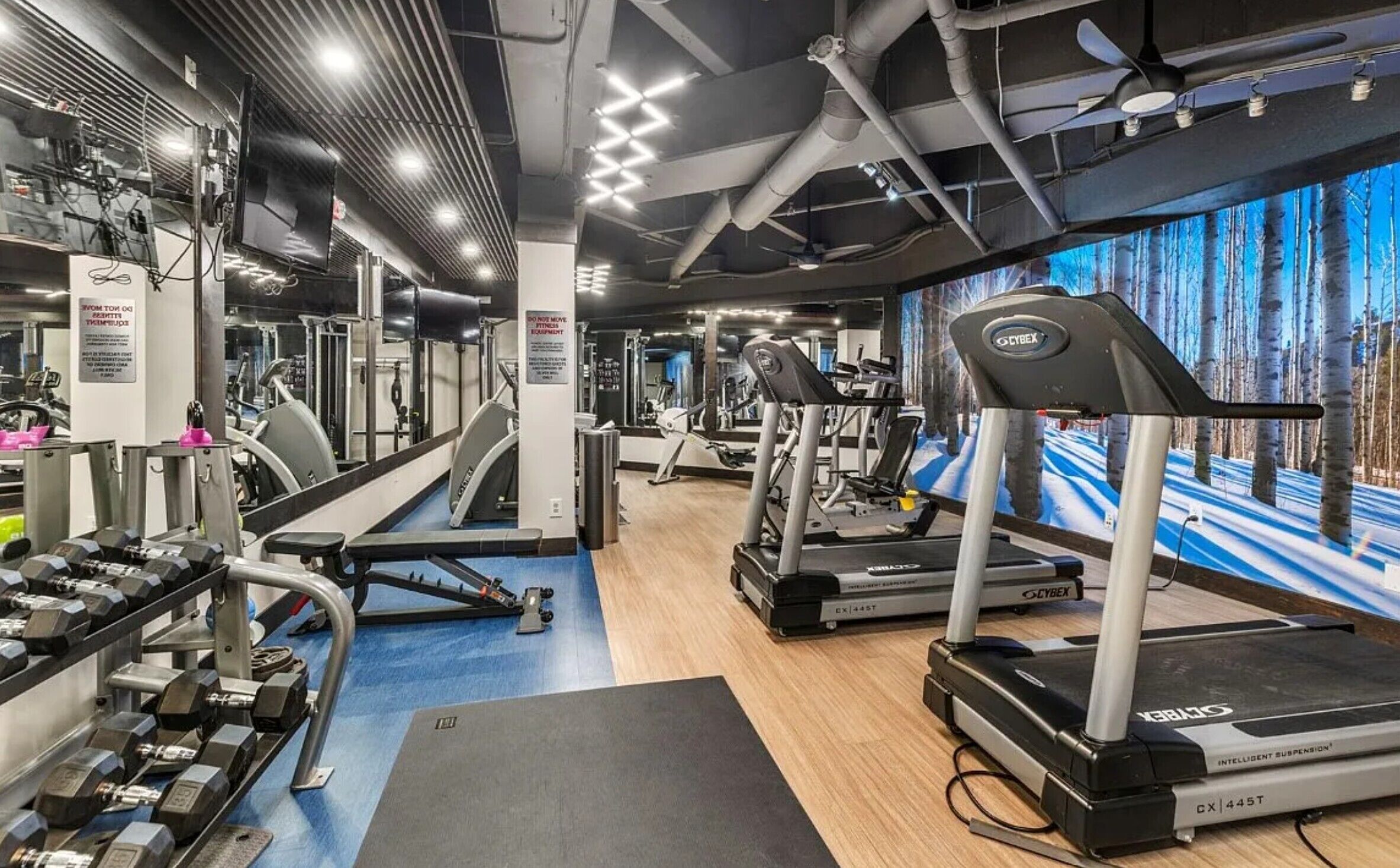 Fitnessbereich