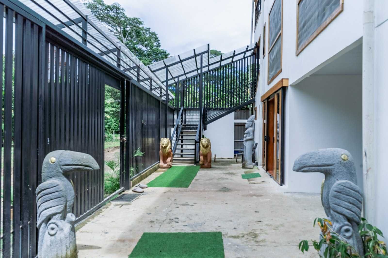 Enceinte de l’hébergement