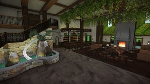 Lobby sitting area - Dellshire Resort (Wisconsin Dells)