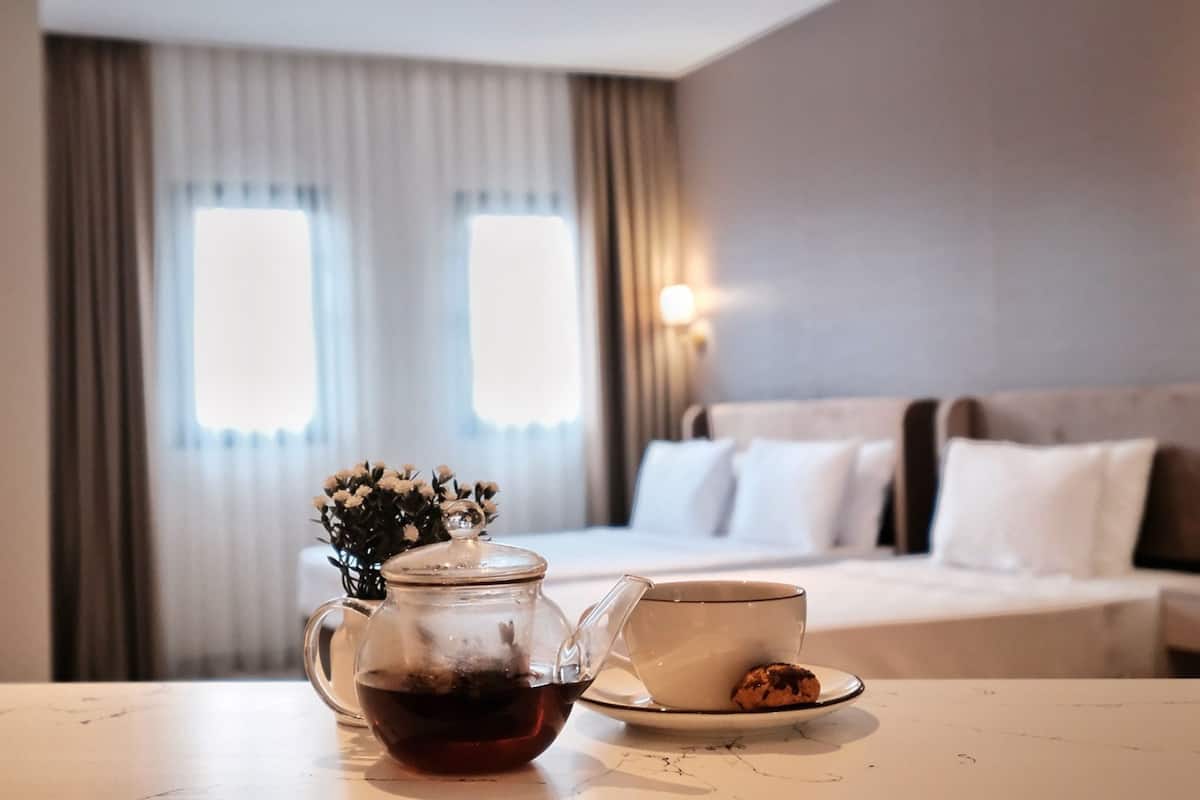 Premium bedding, minibar, in-room safe, soundproofing