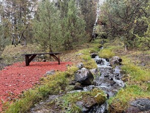 Overnatningsstedets område