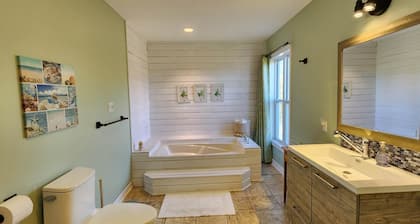 Blooming Point Beach House – Stunning Views, Beach Access, and Coastal Charm