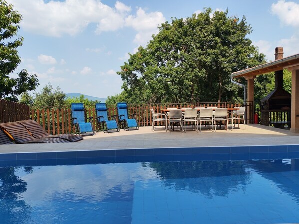 Außenpool, beheizter Pool