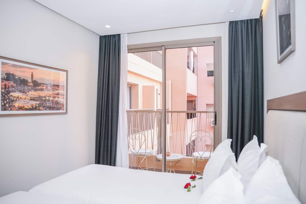 Superior studio | Lakens van Egyptisch katoen, luxe beddengoed, gratis wifi