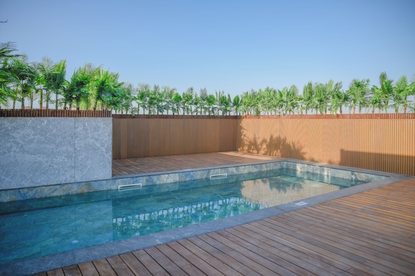Piscine sur le toit