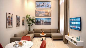 Appartement Premium | Draps en coton égyptien, literie de qualité supérieure