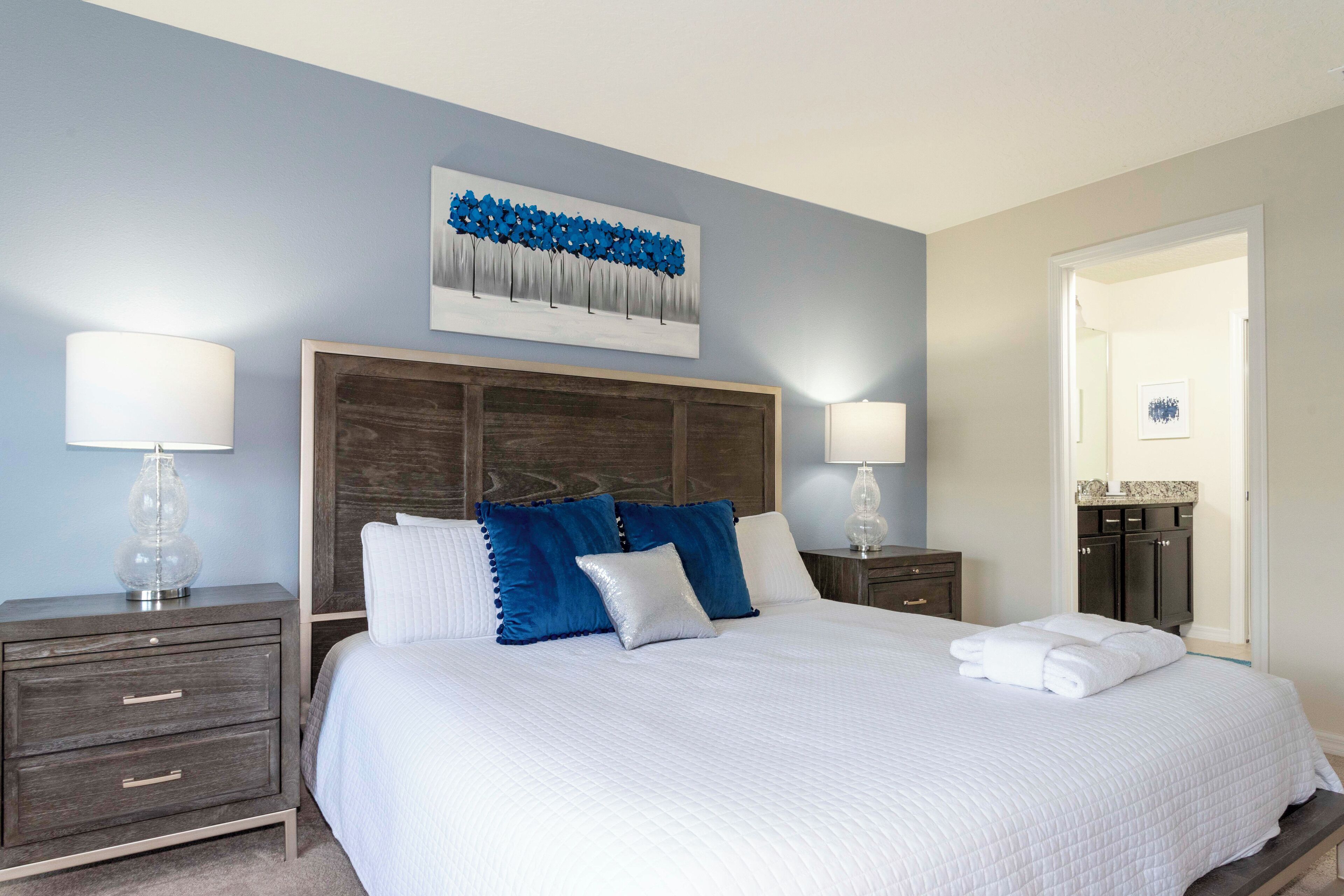 5 bedrooms, iron/ironing board, travel crib, free WiFi