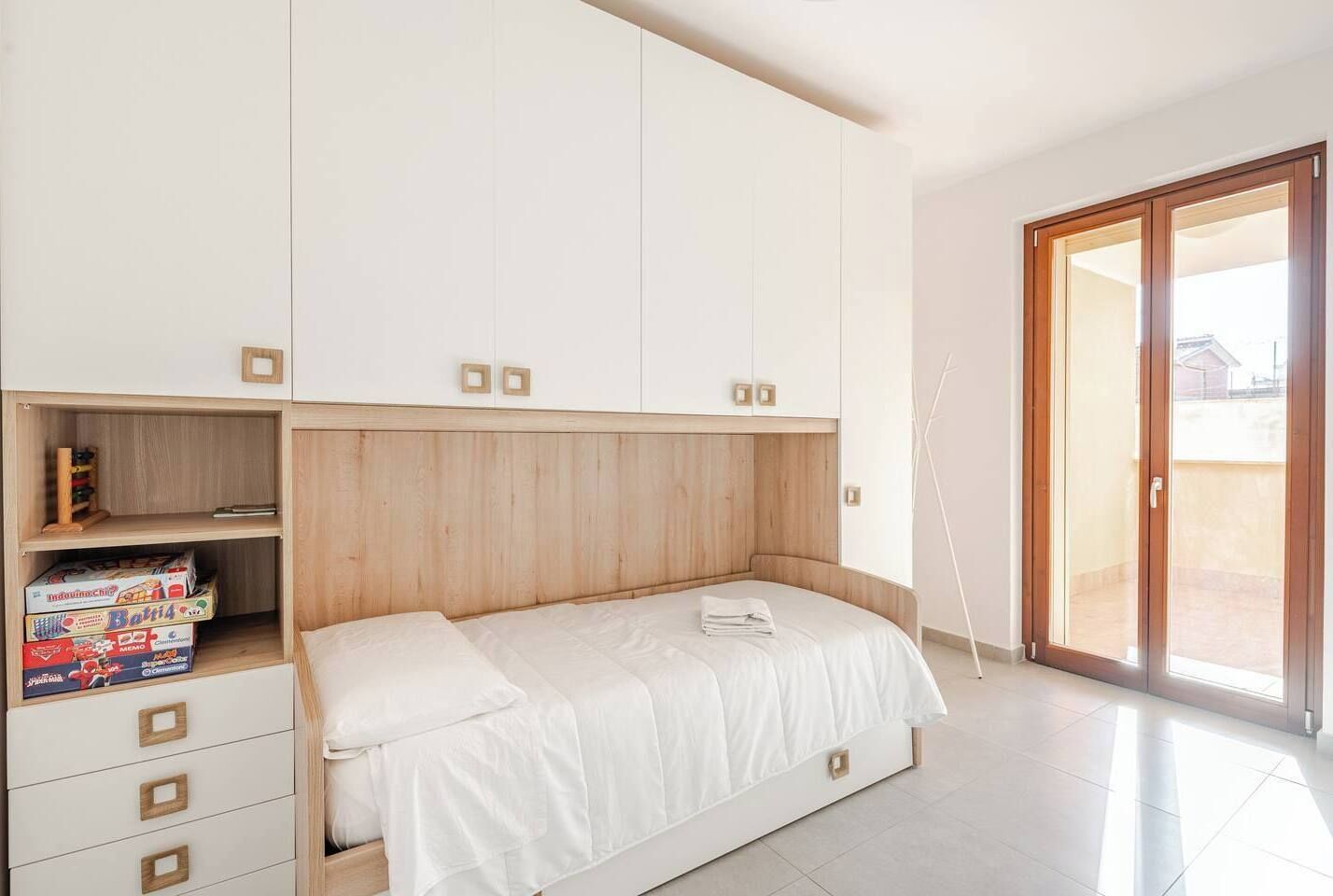 2 camere, ferro/asse da stiro, culla da viaggio, Wi-Fi gratuito