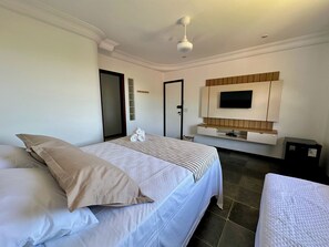 Family Quadruple Room, Multiple Beds, Air conditioning, Garden View