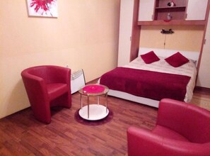 1 Schlafzimmer, Internetzugang, Bettwäsche