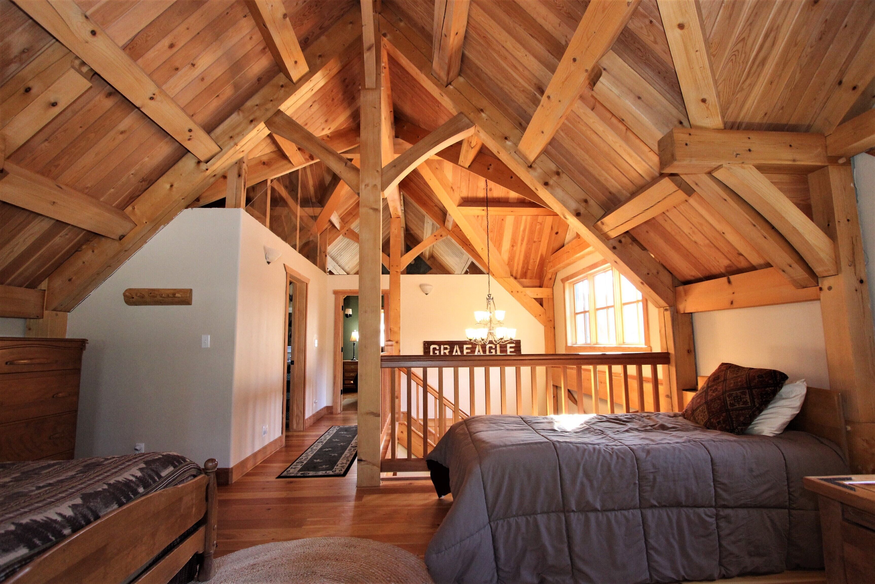 4 slaapkamers, een strijkplank/strijkijzer, wifi, beddengoed