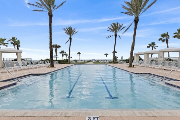 Ulkouima-allas, lämmitetty uima-allas