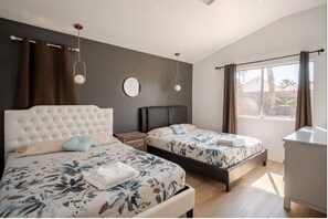 3 bedrooms, free WiFi, bed sheets, wheelchair access