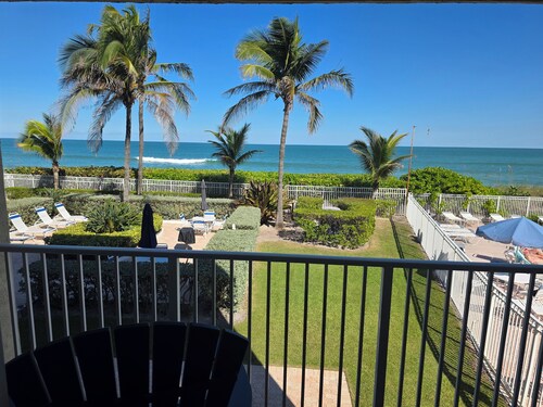 2 Bedroom  Beautiful Oceanfront Condo • Pool • Beach Steps Away