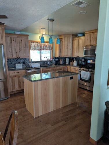 Short walk to the Beach! Beautiful Remodeled 4BR Home with large deck.