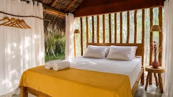 Comfort Cabin, Private Bathroom, Garden View