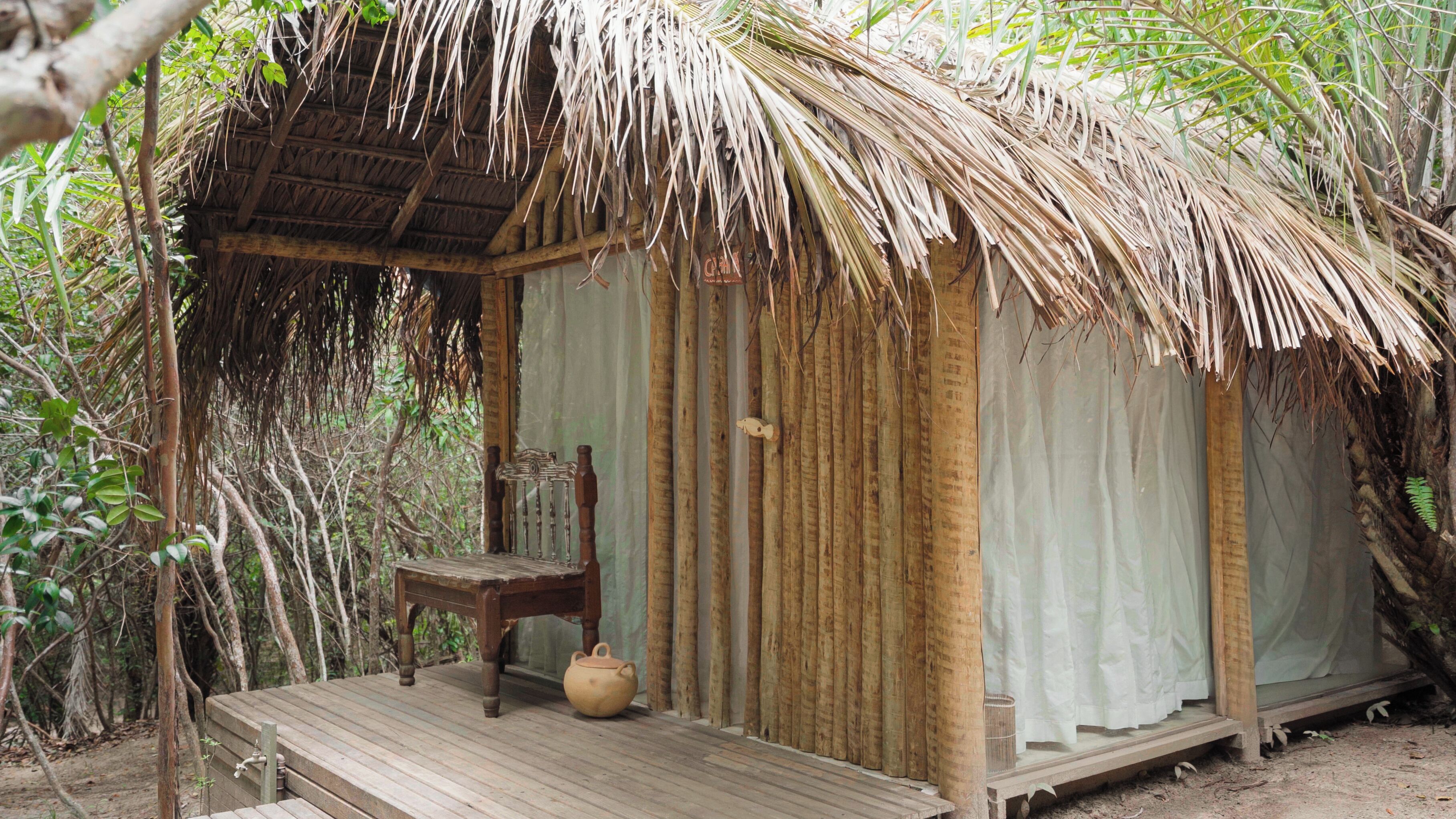 Comfort Cabin, Private Bathroom, Garden View | Terrace/patio