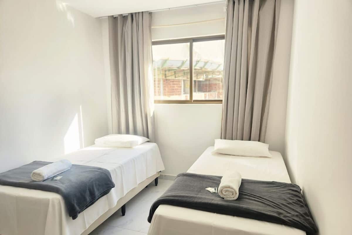 Eenvoudig appartement | 2 slaapkamers, gratis wifi