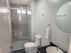 Eenvoudig appartement | Badkamer