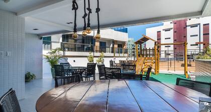 Your Stay 350m From the Beach in a Building With a Pool in the Best Location in Cabedelo-pb Ptas