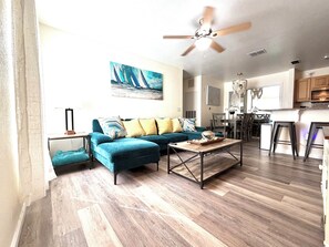 Smart TV - “Quiet Ground‑Floor 2BR/2BA • Pool • No Resort Fees” (Panama City Beach)