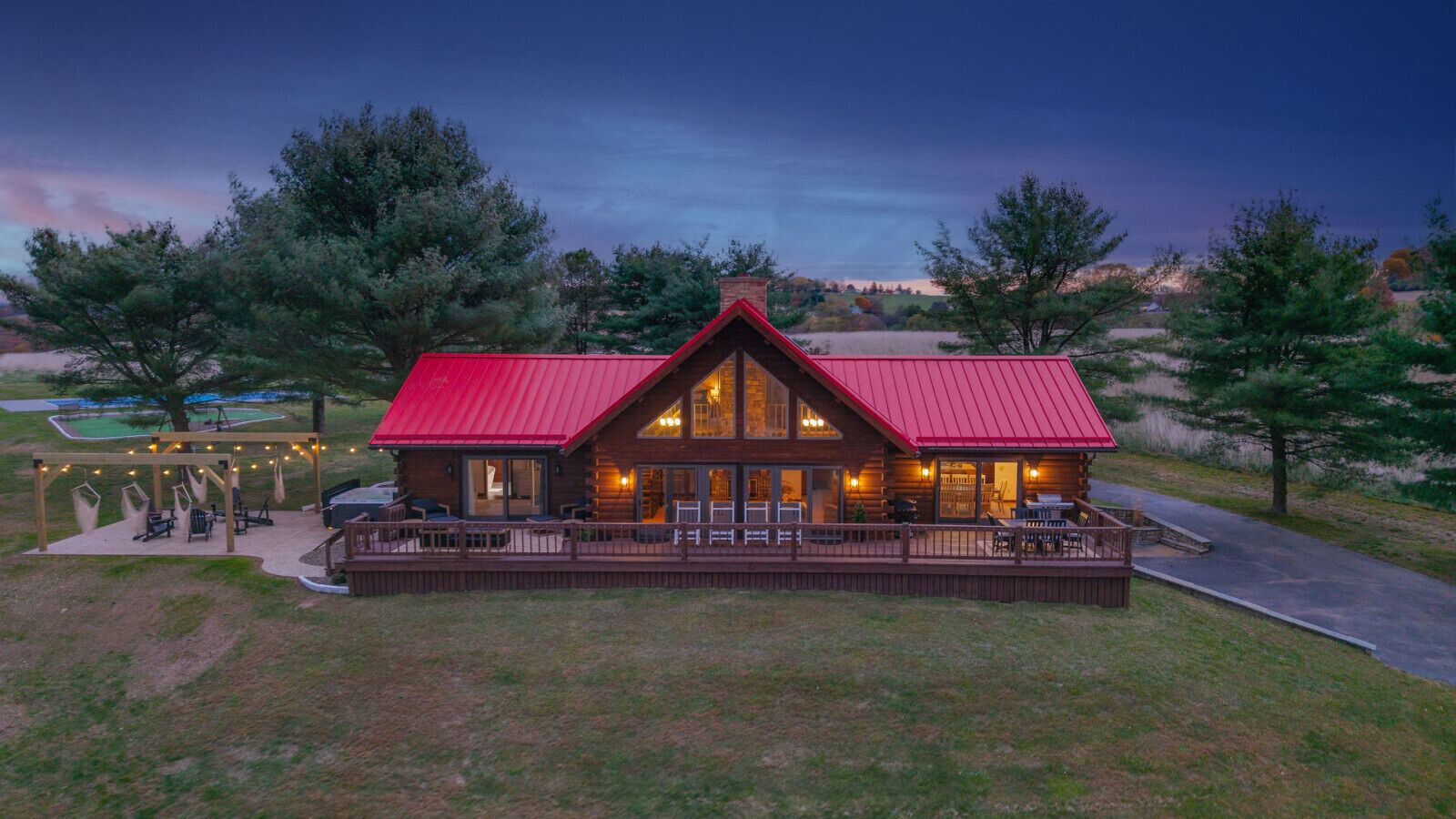 Eagles` View perched on top of the mountain in Herndon, PA